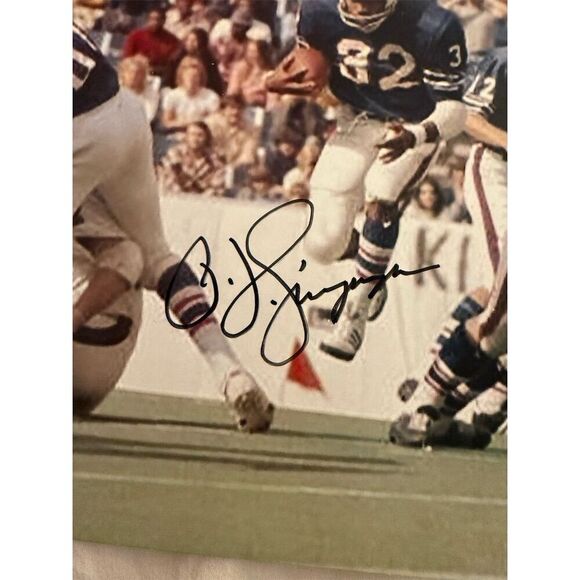 O.J. Simpson Signed 8x10 Color Photo Buffalo Bills Football Original - Picture 2 of 6